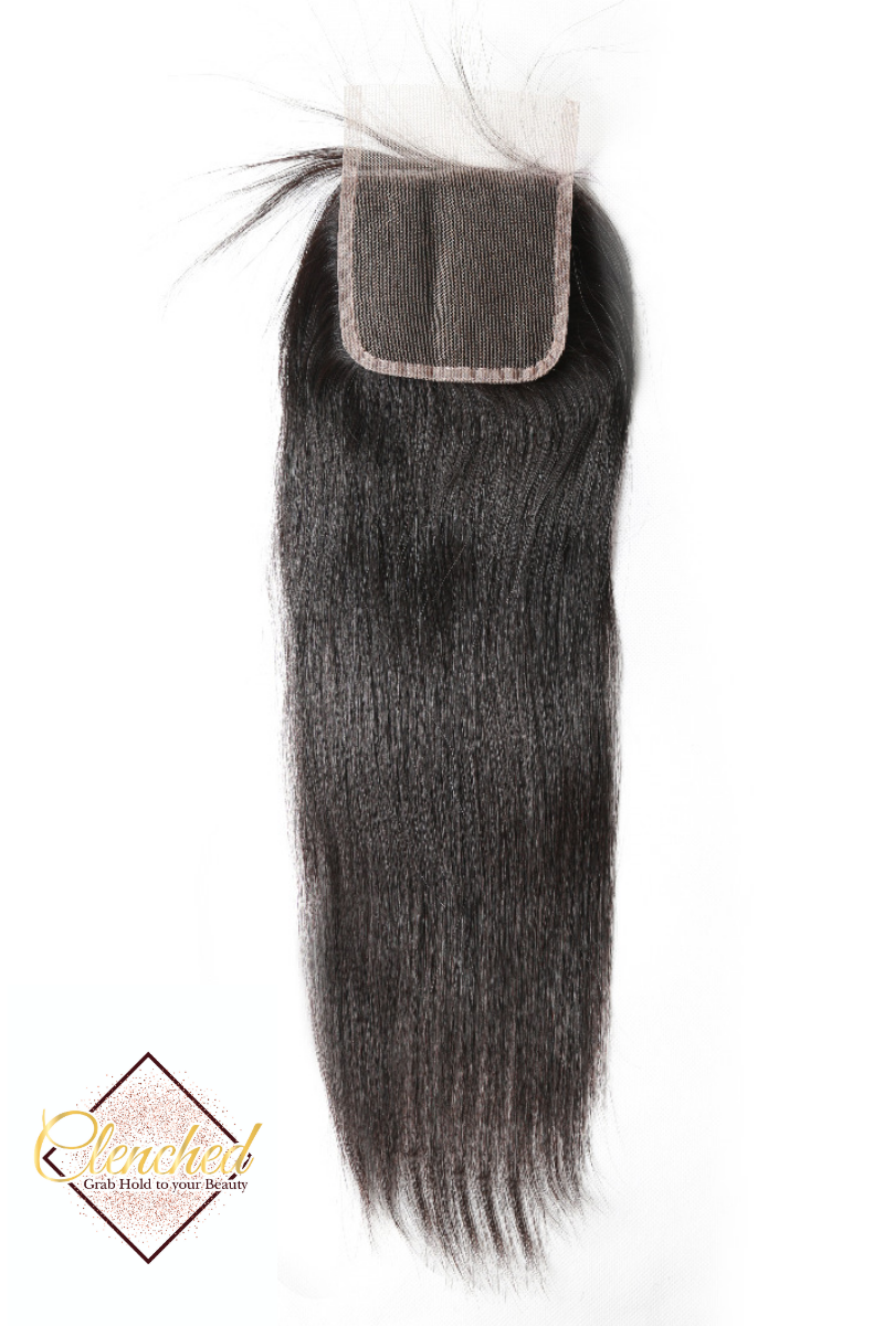 Forever Lux Bundle Deal Straight with Closure 4x4 - Clenched