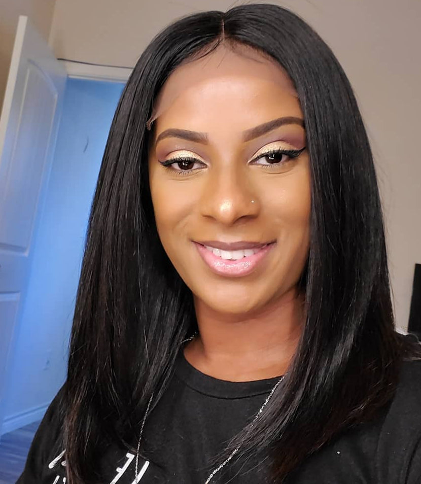 Lace Closure Wig - Clenched