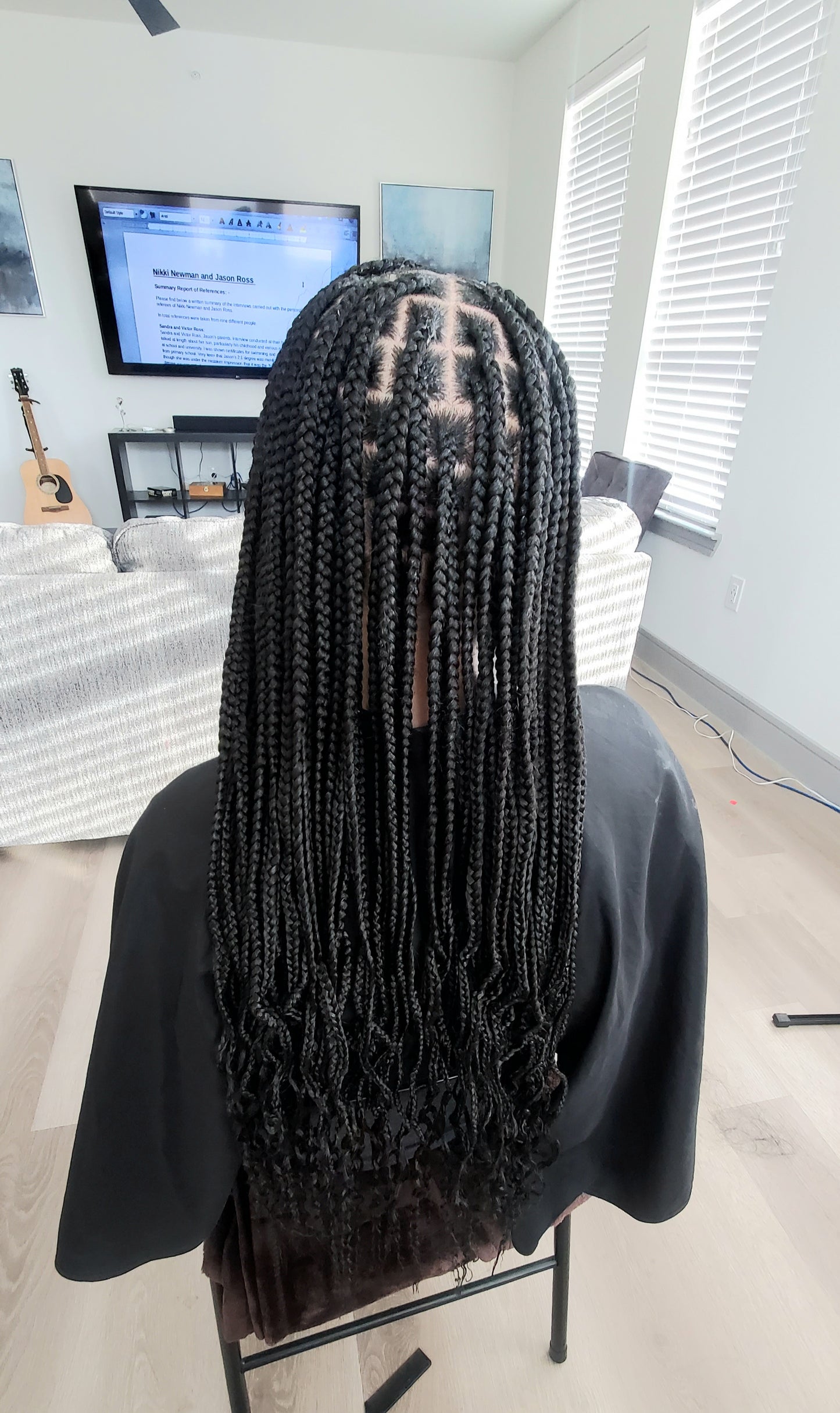 Medium Knotless Box Braids - Clenched Beauty