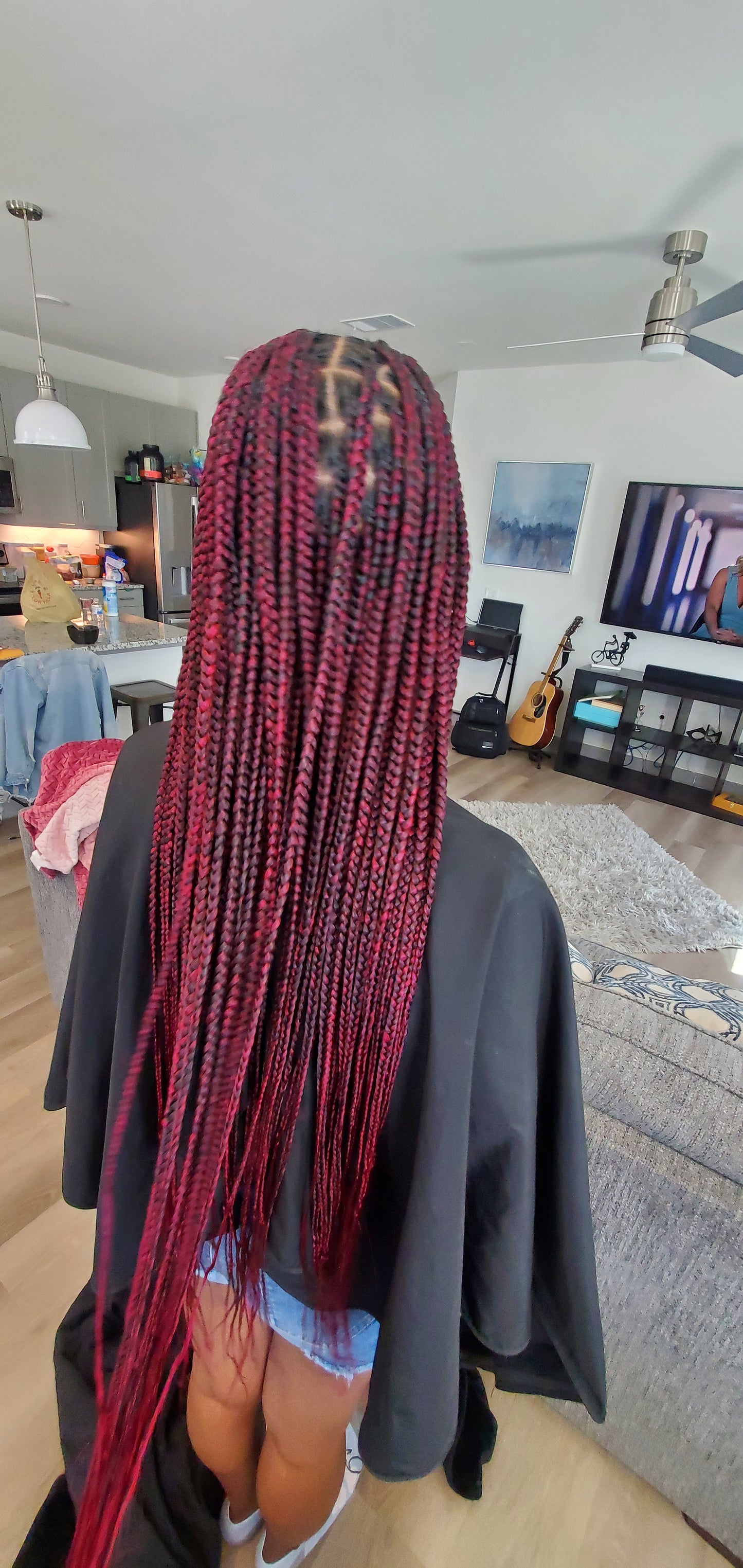 Medium Knotless Box Braids - Clenched Beauty