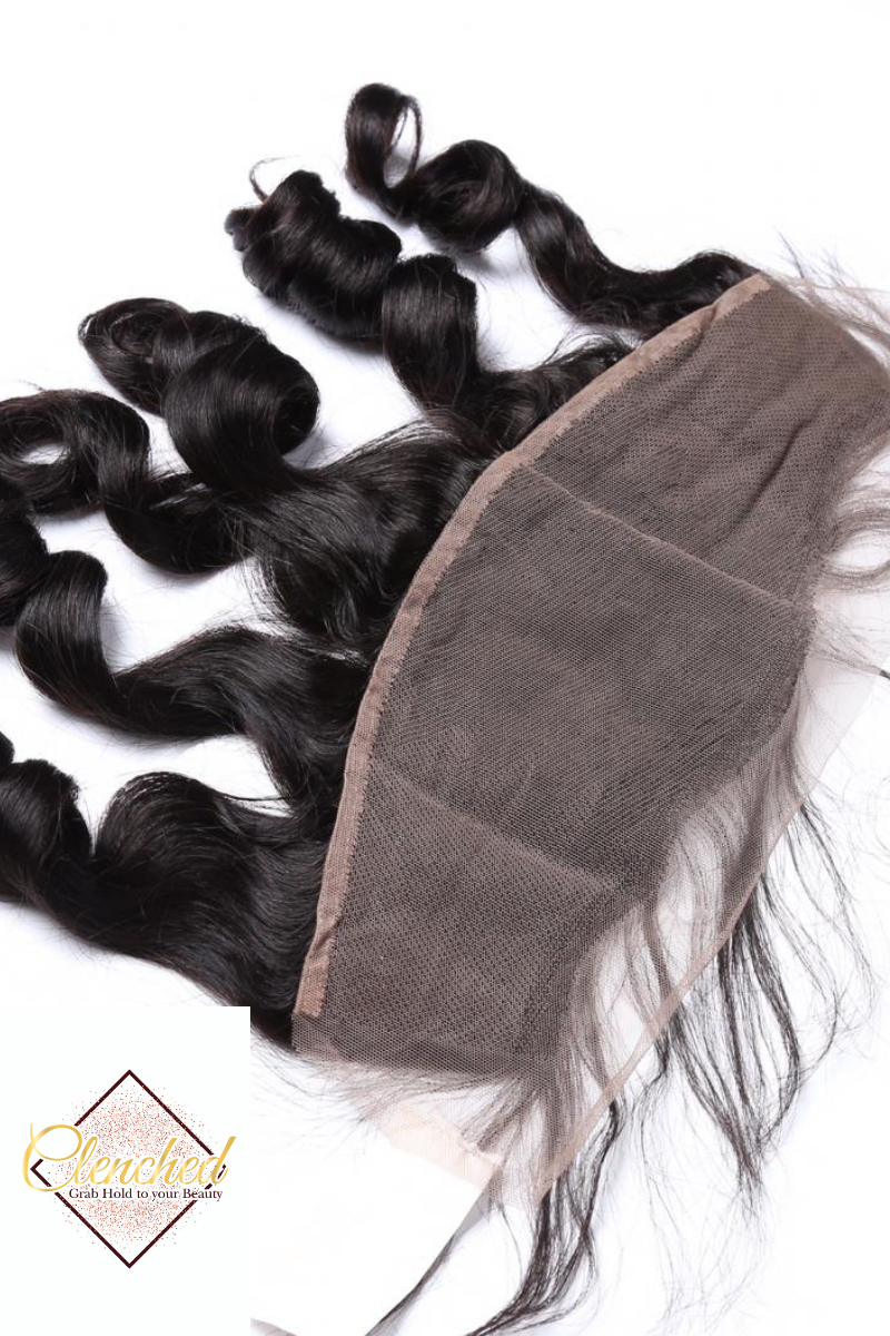 Forever Lux Loose Wave Frontal 13 x 4 - Clenched