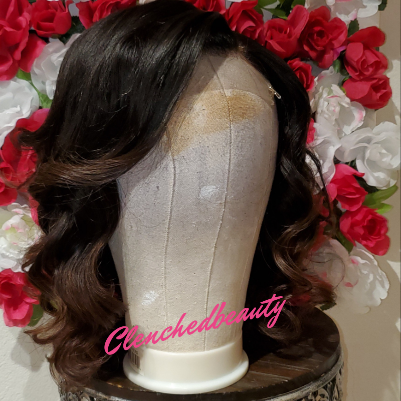5x5 Lace closure Wig - Clenched