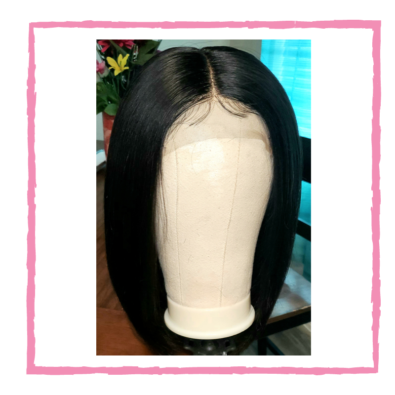 Lace Closure Wig - Clenched