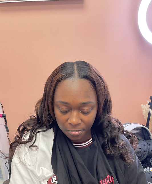 Sew in traditional - Clenched Beauty